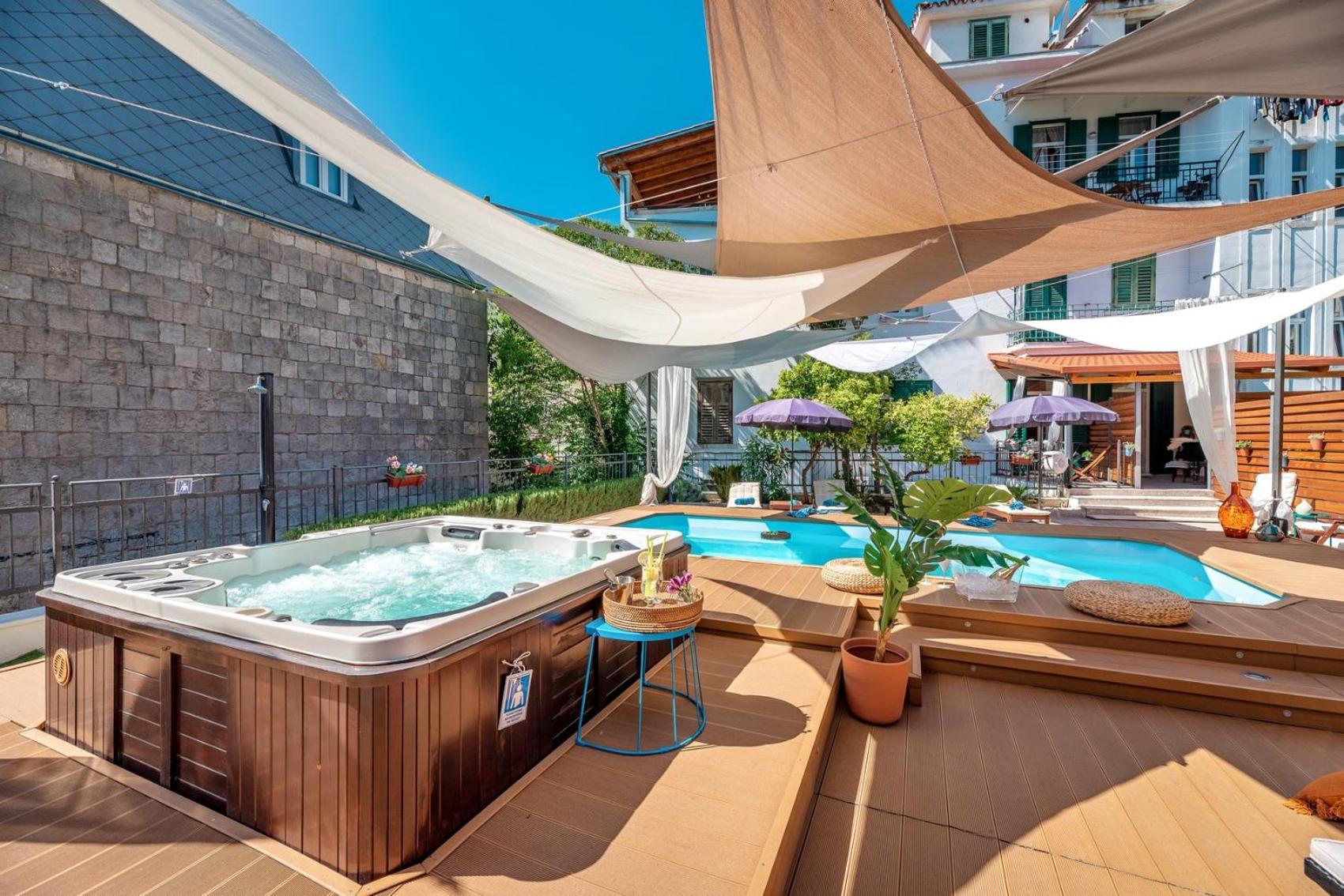 Evala Luxury Rooms With Pool And Garden スプリト エクステリア 写真
